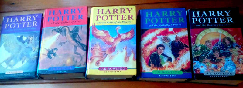 Five 1st Edition  HARRY POTTERS'