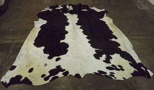 AA Quality black and white Nguni skin