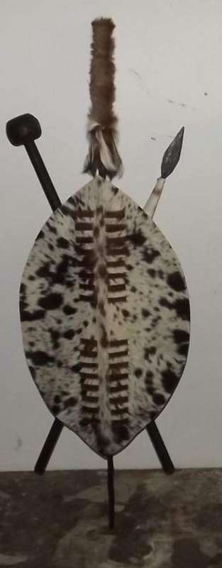 African Zulu shield