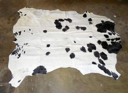 A grade Quality  black and white Nguni skin
