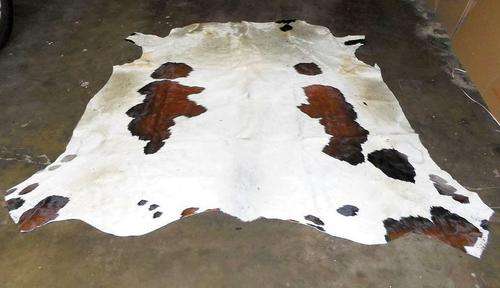 A grade brown and white Nguni skin