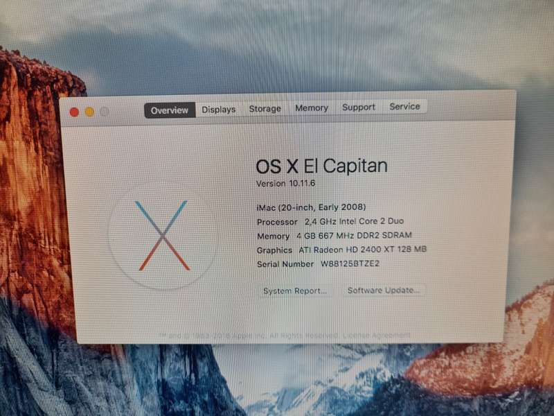 iMac (20-inch, Early 2008)
