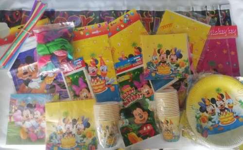 Micky and Minnie Mouse Party Kit