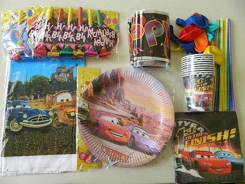 Kids Party Pack - Cars the Movie Theme