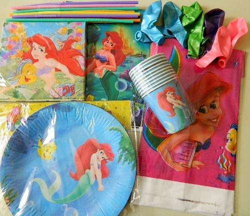 Kids Party Kit/ Pack - Little Mermaid