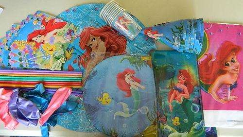 Kids Party Kit/ Pack - Little Mermaid