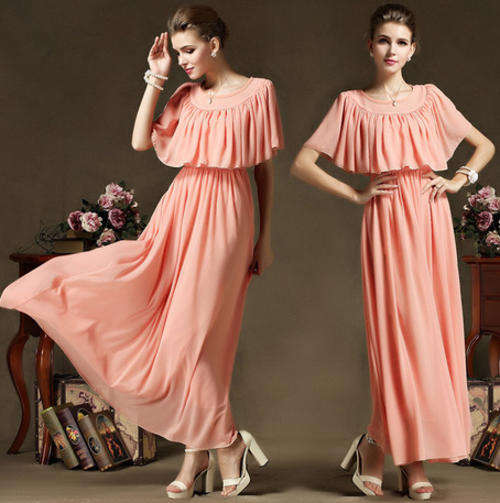 2014 Fashion UK Maxi Dress Long Dress Party Dress Work Dress Evening Dress