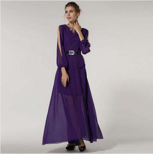 2015 Fashion UK Maxi Dress Long Dress Party Dress Work Dress Evening Dress