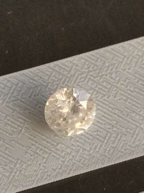 Certified 0.30 Carat colour D Clarity I1 ,includes appraisal certificate diamond valued at $1400