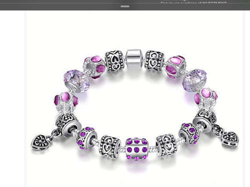 MESMERIZING ! UNIQUE DESIGN ETHNIC JEWELRY MURANO BEADS CHAILIA 18K GOLD PLATED GERMAN SILVER CHARM