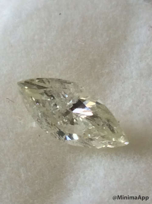 RETAIL **R17,000**0.77ct MARQUISE CUT NATURAL DIAMOND * 100% Natural