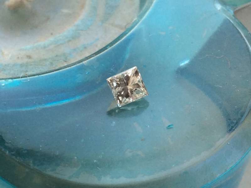 Sparkly Princess Natural Loose Diamond 0.30ct Colour H Clarity SI1
