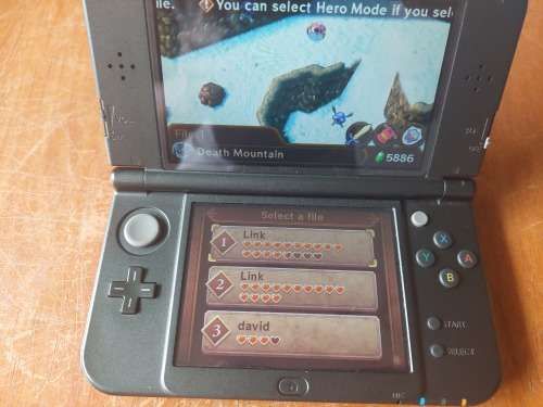 The legend of zelda a link between worlds