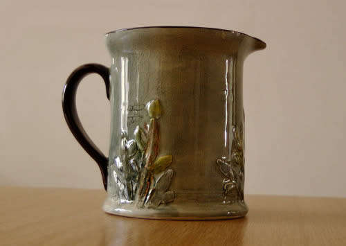 Royal Doulton Moorish Gateway Jug Tunis Allen D4601 c.1926 England Excellent