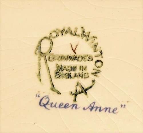 Royal Winton Queen Anne Chintz Butter Dish and Cover, 2995, c.1936, England, Excellent