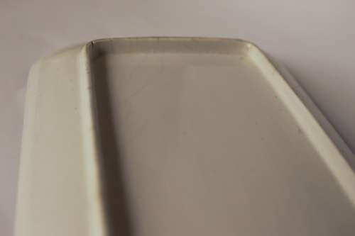 Antique Johnson Brothers Blue Willow Platter Cobalt Blue China, Victorian England Chinoiserie, EUC