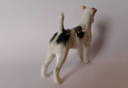 Royal Doulton Rough Haired Terrier HN1014 Crackley Startler Frederick Daws c1931-85 Near Mint