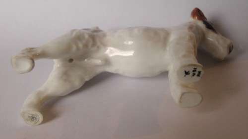 Royal Doulton Rough Haired Terrier HN1014 Crackley Startler Frederick Daws c1931-85 Near Mint