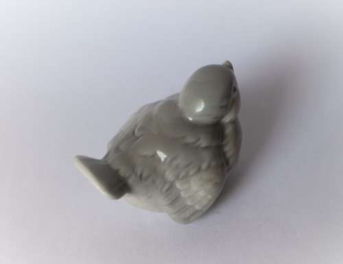 Otagiri OMC Vintage Sparrow Baby Bird Fledgling Figurine Giftware Japanese Porcelain Near Mint