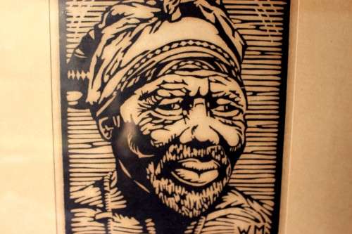 W.E. Mussmann Signed Dated Numbered Original Linocut Framed Print Fine South African Art c1932 EUC