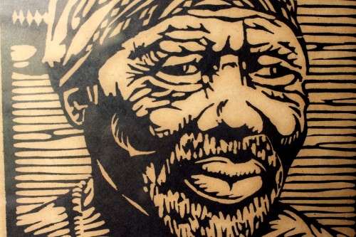 W.E. Mussmann Signed Dated Numbered Original Linocut Framed Print Fine South African Art c1932 EUC