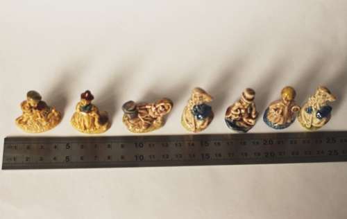 7 Wade Whimsies Nurseries Jill Wee Willie Winkie Dr Foster Little Bo Peep Mother Goose Tom Piper`s S