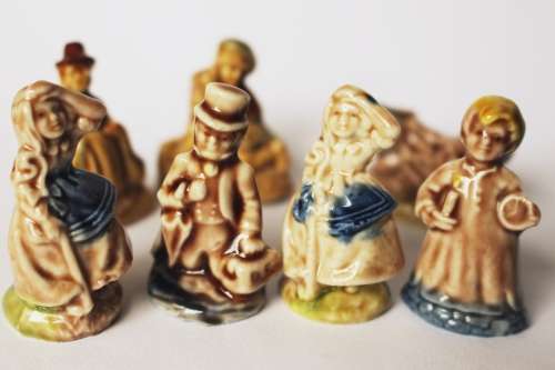 7 Wade Whimsies Nurseries Jill Wee Willie Winkie Dr Foster Little Bo Peep Mother Goose Tom Piper`s S
