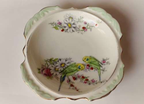 Paragon Margaret Rose bon bon dish, sweets candy dish, nut dish, olive dish, trinket 1930 excellent