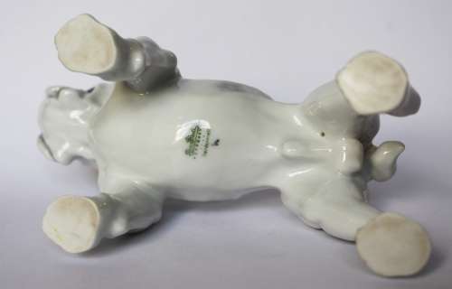 Vintage Rosenthal English Bulldog Porcelain Animal Figurine 345 c 1920 Germany Near Mint