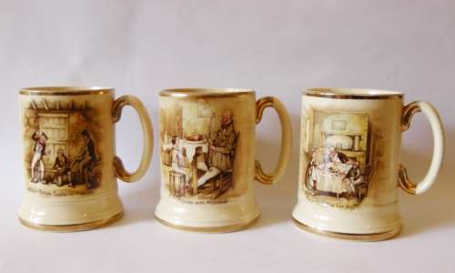 Arthur Wood 3 Master Bates Explains a Point, David Dines with Micawber, Mary and the Fat Boy Tankard