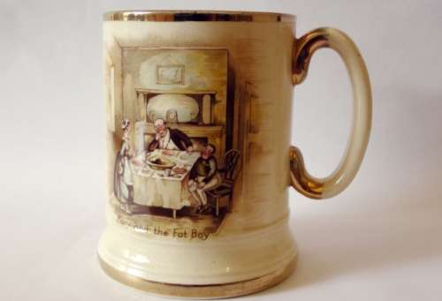 Arthur Wood 3 Master Bates Explains a Point, David Dines with Micawber, Mary and the Fat Boy Tankard