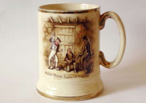 Arthur Wood 3 Master Bates Explains a Point, David Dines with Micawber, Mary and the Fat Boy Tankard