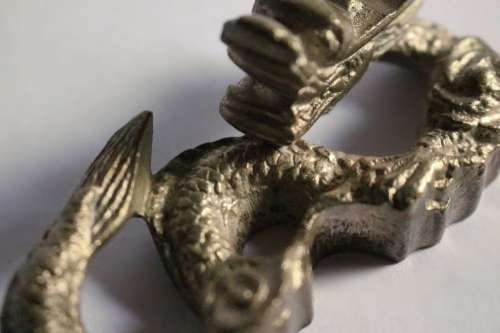 Antique Chinese Dragon Cast Iron Statue Figurine Paper Weight Metal Asian Oriental Art Dragon In Sky