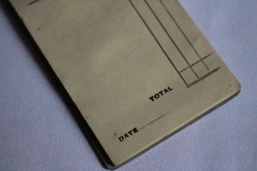 Vintage Art Deco chrome shopping list case notebook holder UK Reg 799985 England