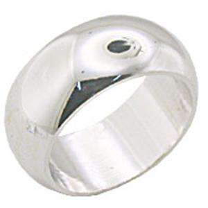 (Size 10) Non Tarnishing Rhodium Plated Fashion Ring