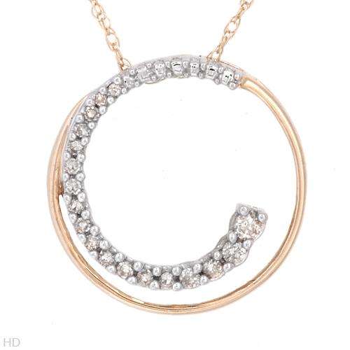 ***R5 200.00 ***Stylish Necklace With Genuine Diamonds Beautifully Designed in Two tone Gold