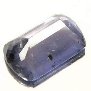 2CT FANCY CUT PURPLE BLUE TANZANITE NATURAL