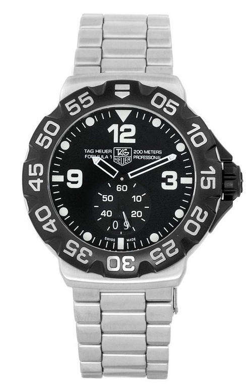 **R11 100.00**TAG Heuer Men's WAH1010.BA0854 Formula 1 Grande Date Black Dial Watch