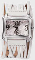 GENUINE DESIGNER POLICE IMPULSE WHITE LEATHER WATCH