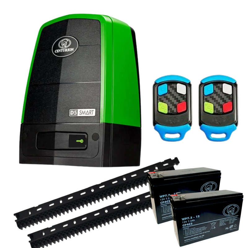 D5 Smart Gate Motor Raz Rack Kit Including 2 X Tx4 500kg