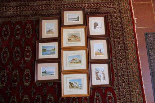 10 x Framed Dale Elliott Prints, signed by artist in pencil after reproduction.