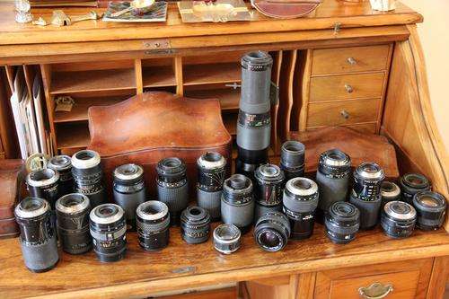 Old Camera Lenses x 25