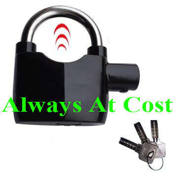 Kinbar 110 Decibel Alarm Padlock.