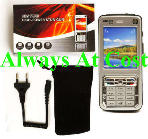 M 95 Cell Phone Look a Like Stun Gun 1,2 mill volts.