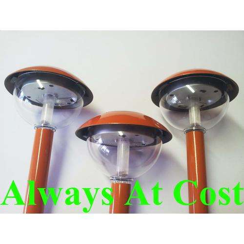 Led Solar Security / Garden Lights.Set Of 3.Portable.Orange.