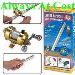 The World's Smallest Fishing Rod In A Pen Caes !! Arguably.