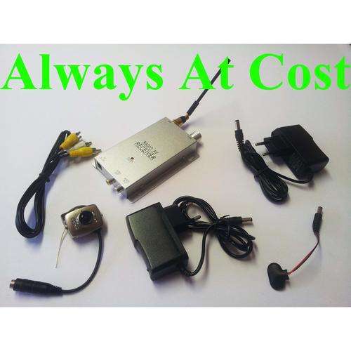Wireless Mini Spy CCTV Surveillence Camera With Own Reciever.Colour.