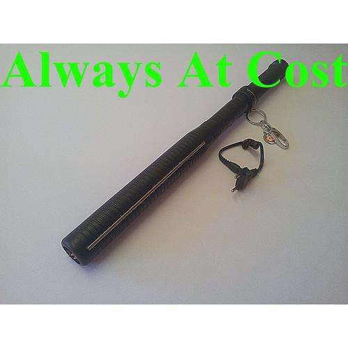 M 1110 Baton Type Shock Stick/ Stun Gun With Belt Clip.3 Million Volts.