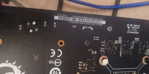GeForce 1650S 4gig graphics cardR4500 neg
