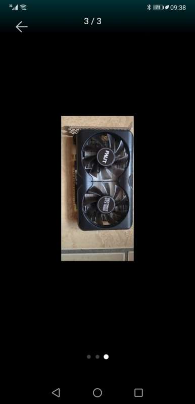GeForce 1650 4gig graphics cardR4000 neg